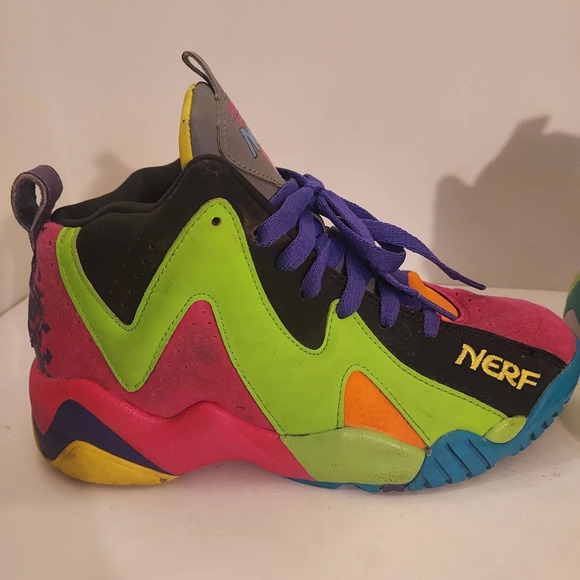 Nerf x Reebok Kamikaze II “Backboard Breaker” GX0664 in Size 4 - Picture 4 of 15
